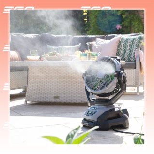 EGO Power+ FN1000E Akku-Ventilator 25 cm mit Sprühnebelfunktion