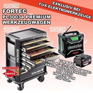 fortec Werkzeuge PL30034 Premium Werkstattwagen 706 - tlg.