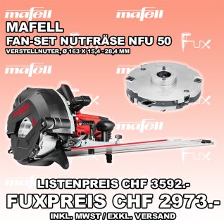 Mafell Fan-Set Nutfräse NFU 50