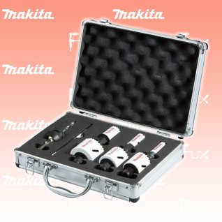 Makita Lochsägen-Set Sanitär 7-teilig EZYCHANGE HSS-BiM