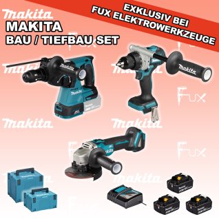 Makita Bau / Tiefbau Set 1
