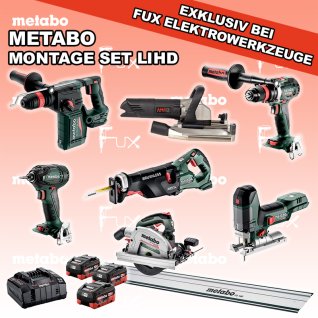 Metabo Fenster und Tür Montage Set 3 LiHD