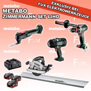Metabo Zimmermann SET 18 LiHD