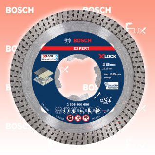 Bosch Expert   Hard Ceramic Diamanttrennscheibe X-LOCK 85 mm
