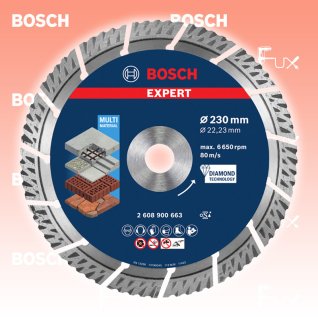 Bosch Expert Multi Material Diamanttrennscheibe 230 mm