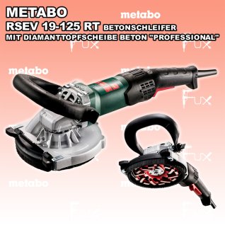 Metabo RSEV 19-125 RT "Professional" Betonschleifer SET3