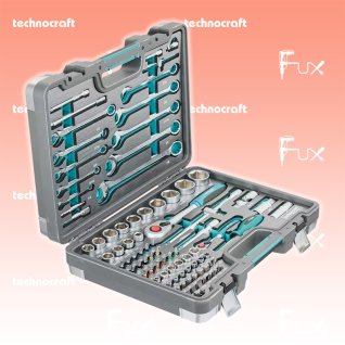 Technocraft SILVERLINE "Zoll" Steckschlüsselsatz 1/4" + 1/2"
