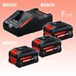 Expert 3x EXBA18V-80 + EXAL18V-160 Starter-Set
