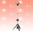 13050 T4K Professional Stativ LED Baustrahler Dreikopf 13500lm