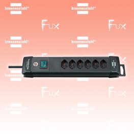 Premium-Line Steckdosenleiste 6-fach
